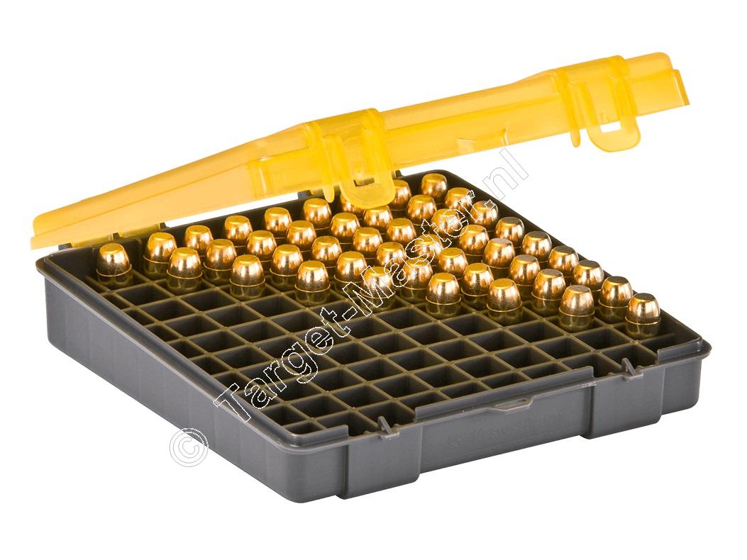 Plano XL Handgun Flip-Top Ammo Case content 100